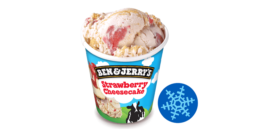 Produktbild Ben & Jerrys - Strawberry Cheesecake